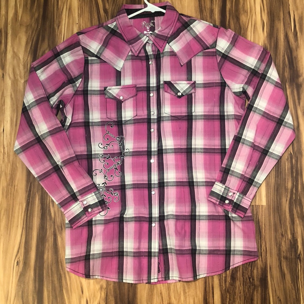 Rock 47 WRANGLER Women’s Button Down Shirt